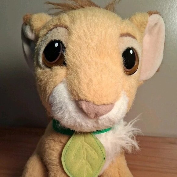 DISNEY Lion King 90's Vintage Plush Baby Simba, Nala Stuffed Animals 12, 19 in. - Picture 7 of 11